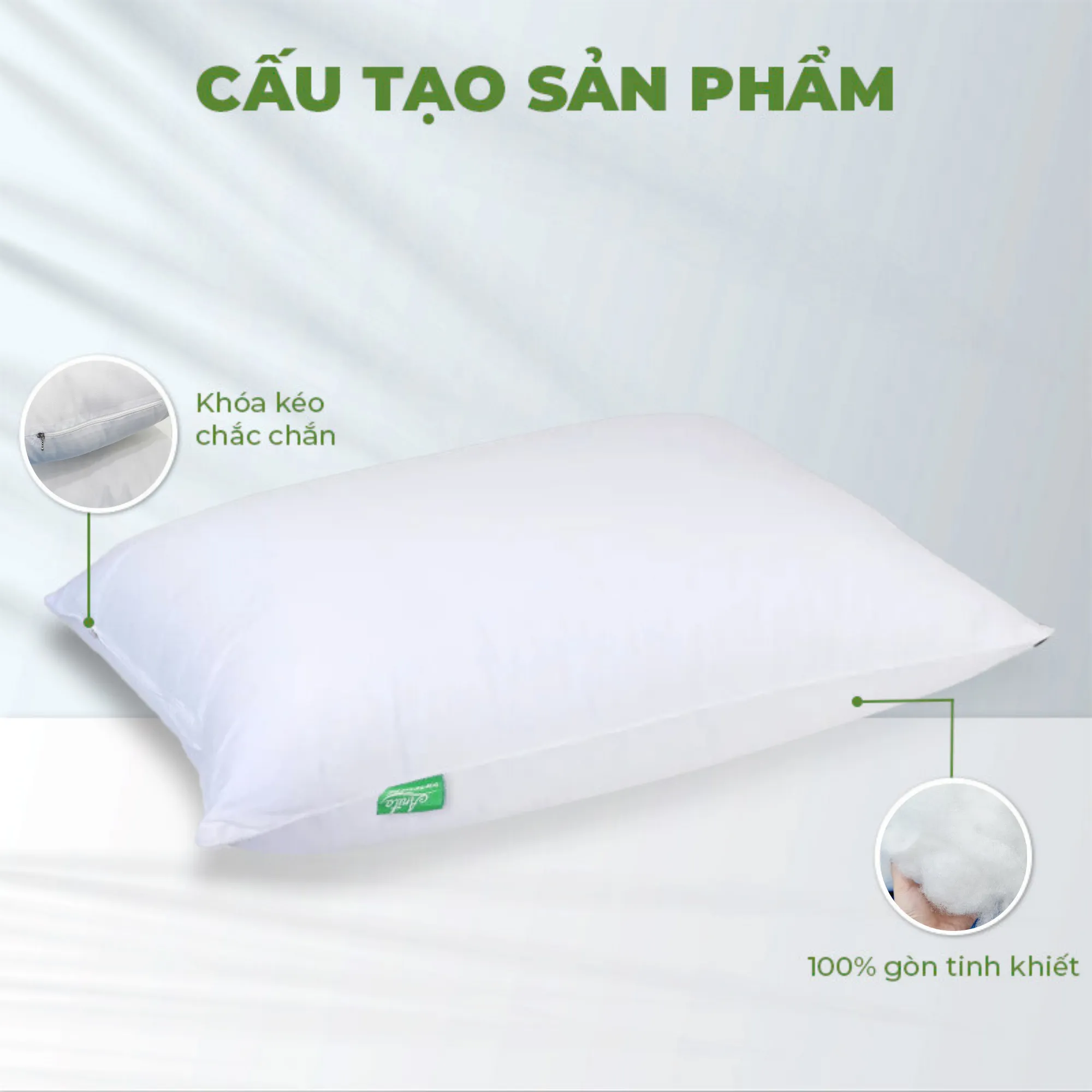 Gối Nằm Ép Hơi Anita