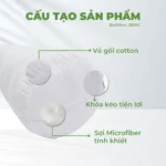 Gối Ôm Lông Vũ Anita Luxury
