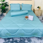 Combo Drap Mền Tencel Anita Basic (5 món) - Xanh ngọc