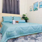 Combo Drap Mền Tencel Anita Basic (5 món) - Xanh ngọc