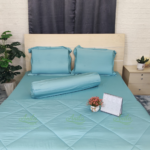 Combo Drap Mền Tencel Anita Basic (5 món) - Xanh ngọc