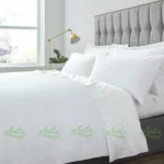 Bộ drap mền cotton trắng Anita với gam màu trắng sang trọng, tinh tế