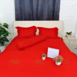 Drap Tencel Anita Basic - Đỏ